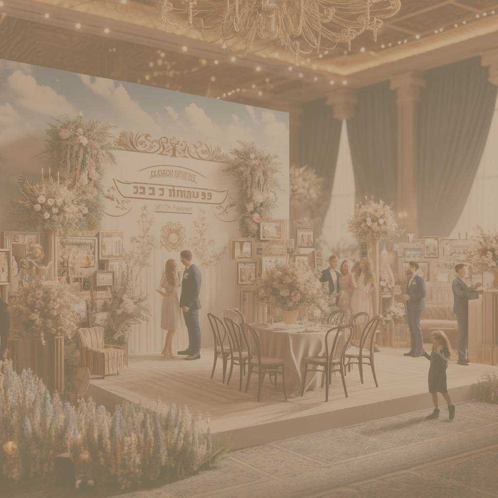 Фотозоны и оформление Бар мицвы