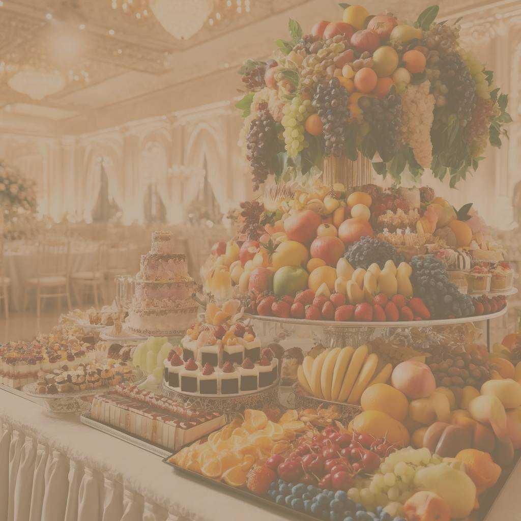 Фруктовые и сладкие бары на Бар мицву