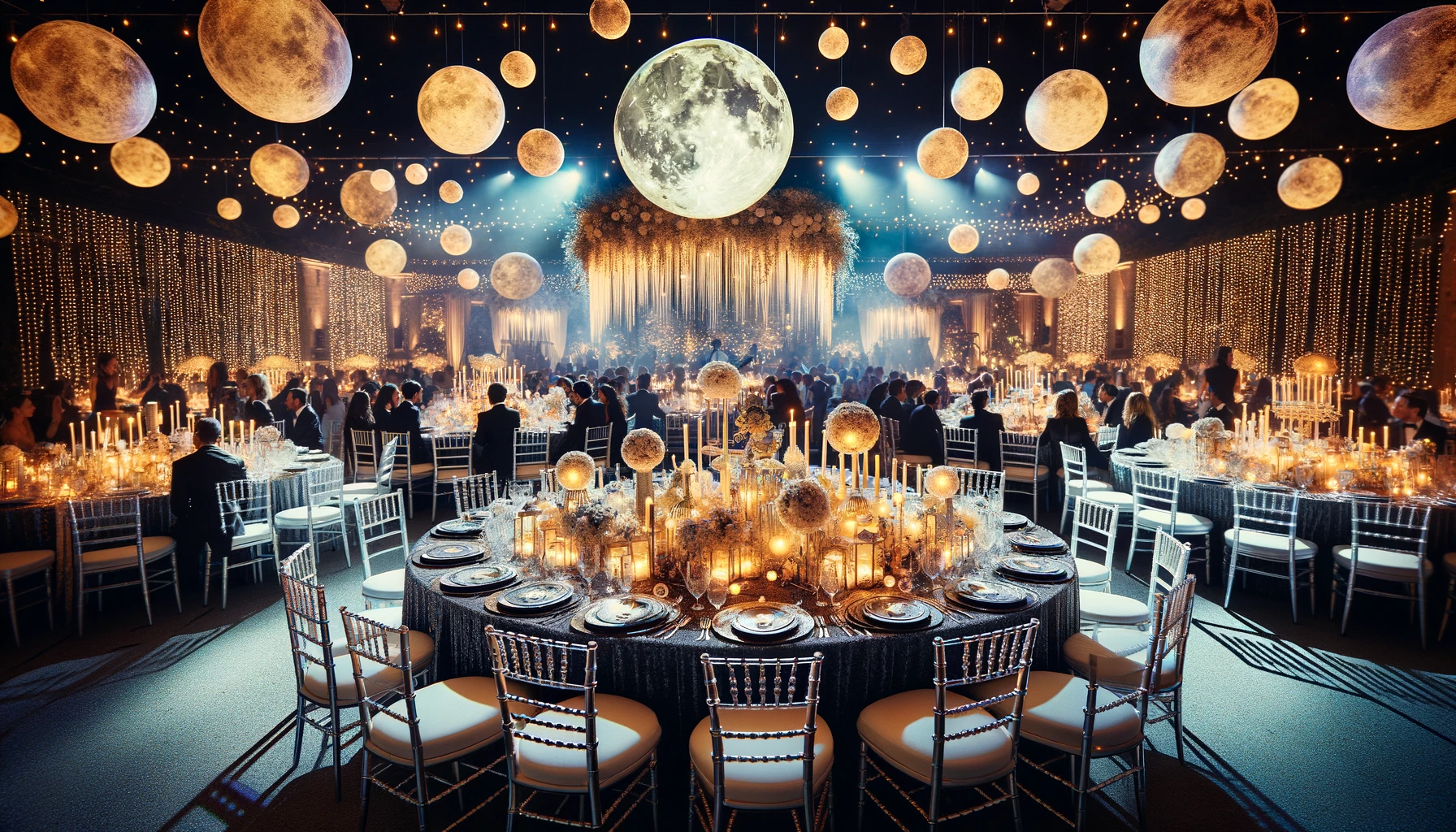 Изысканные детали вечеринки