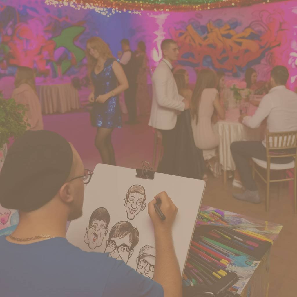 Карикатуристы и граффити на Бар мицву