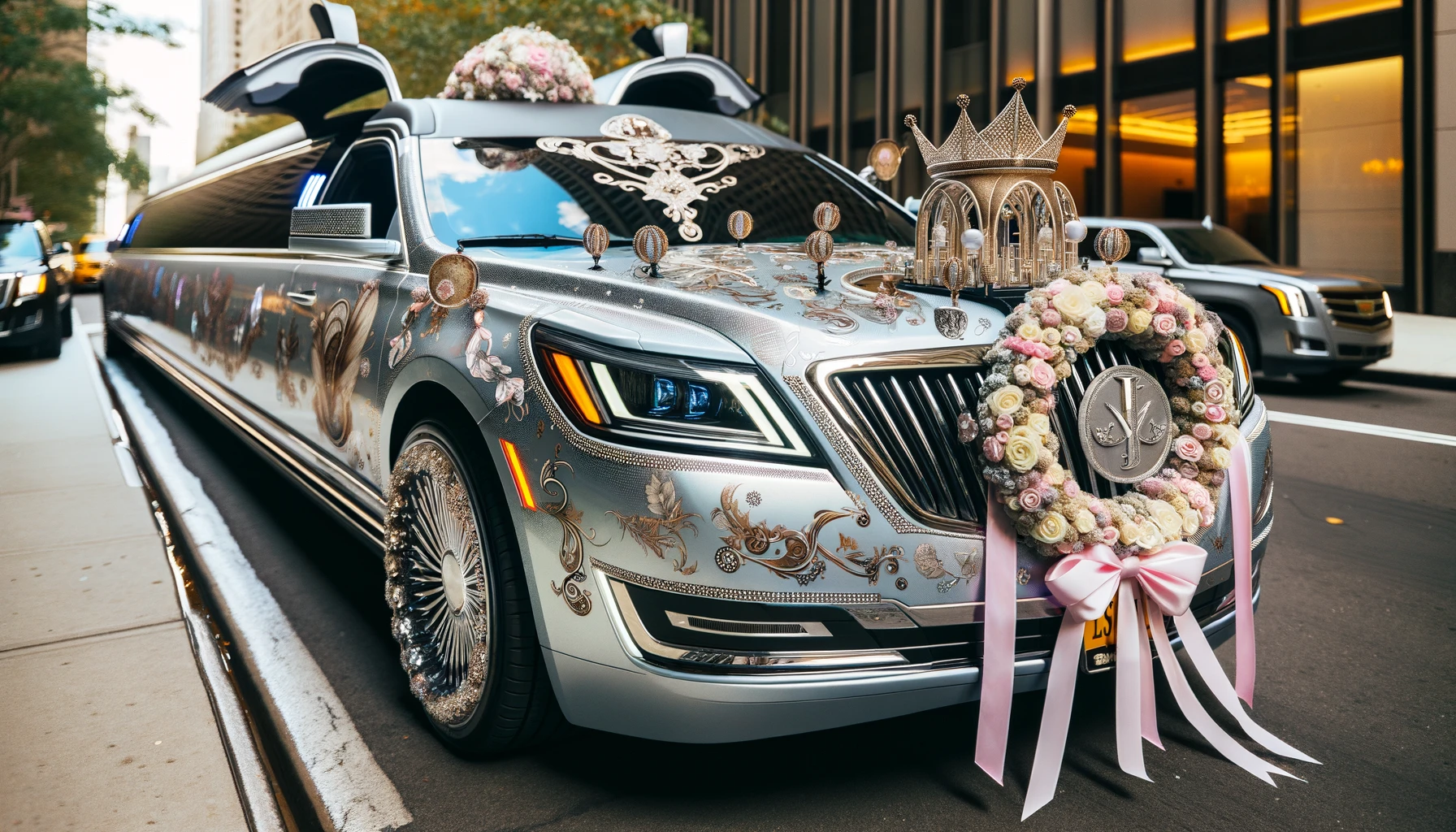 Персонализированное украшение лимузинов