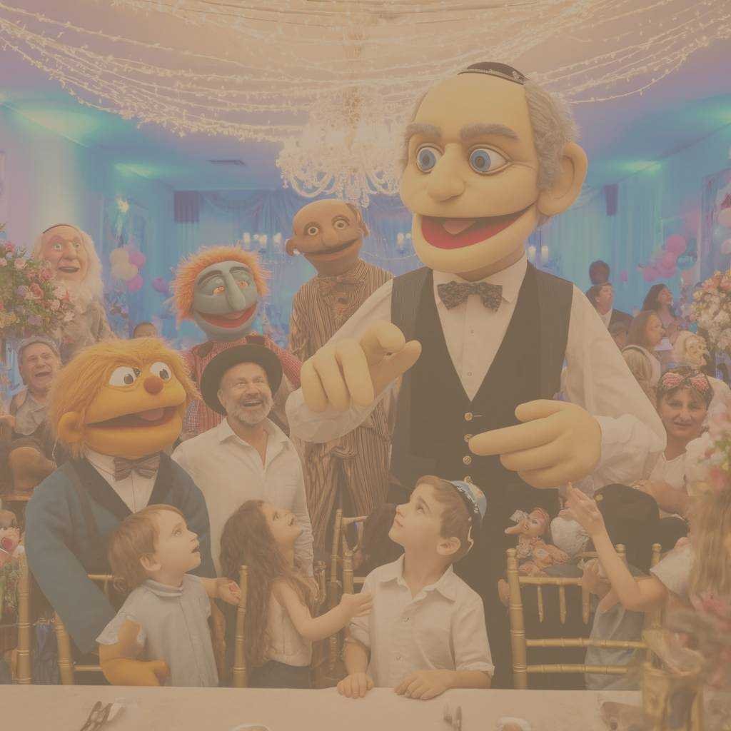 Ростовые куклы и куклы-великаны на Бар мицву