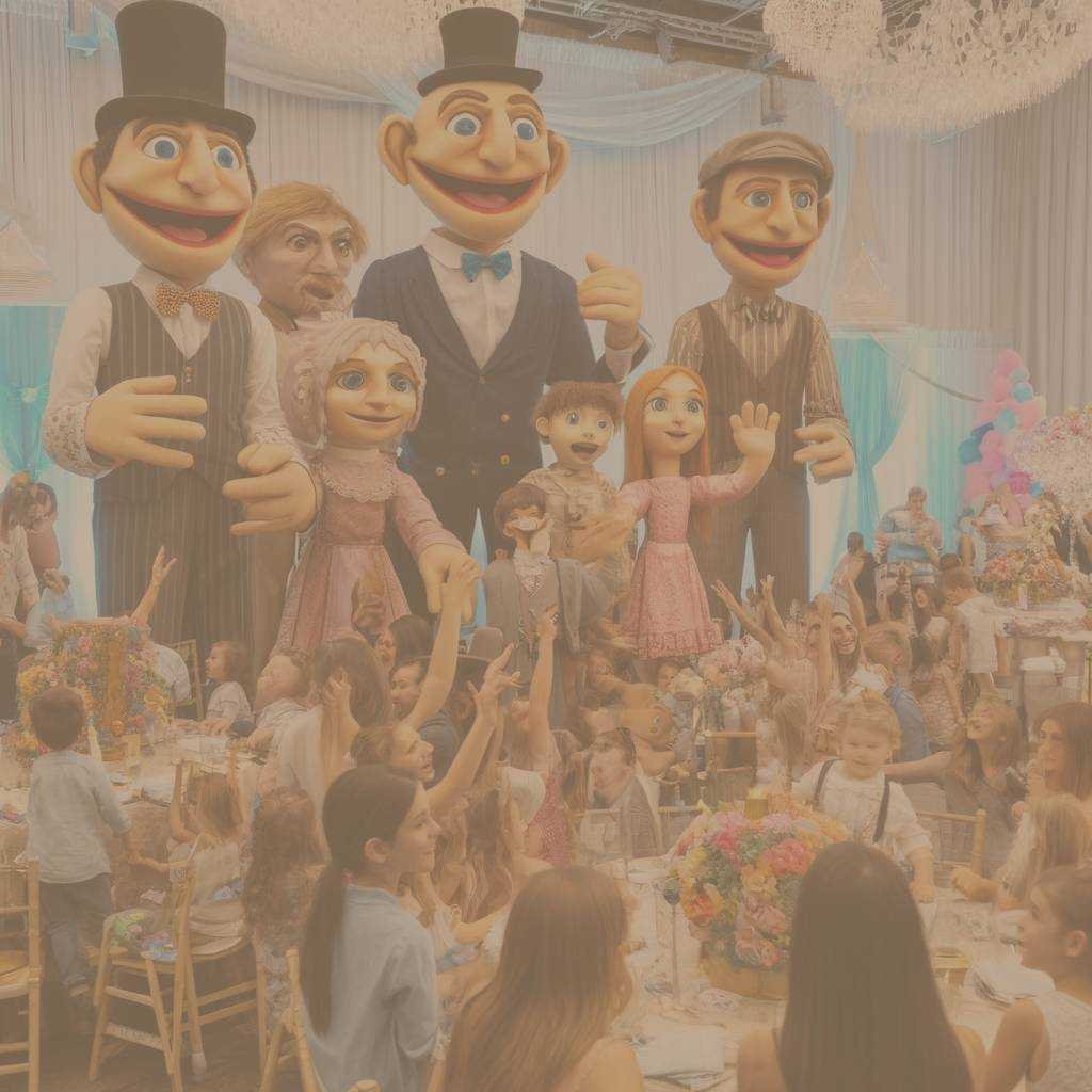 Ростовые куклы и куклы-великаны на Бат мицву